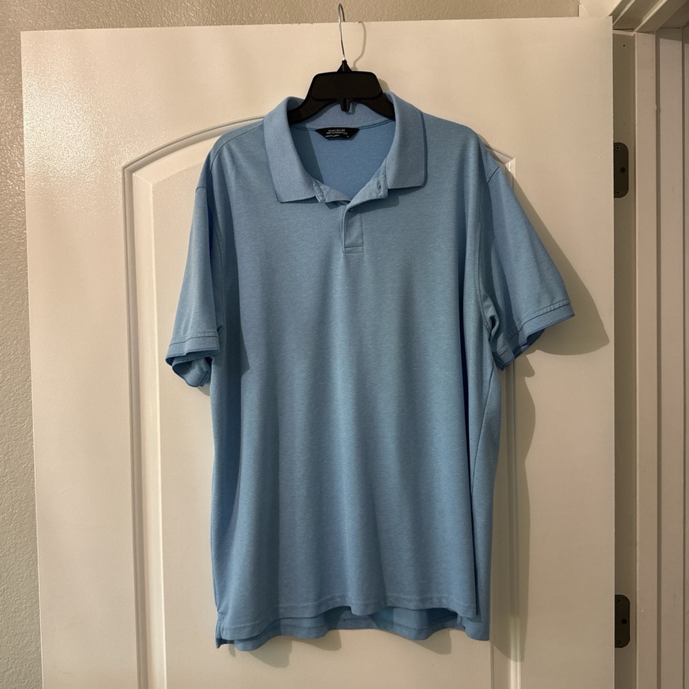 Men's Classic Polo in Sky Blue